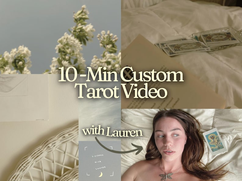 Personalized Tarot Reading Video | Love, Career, Manifestation Guidance image 1