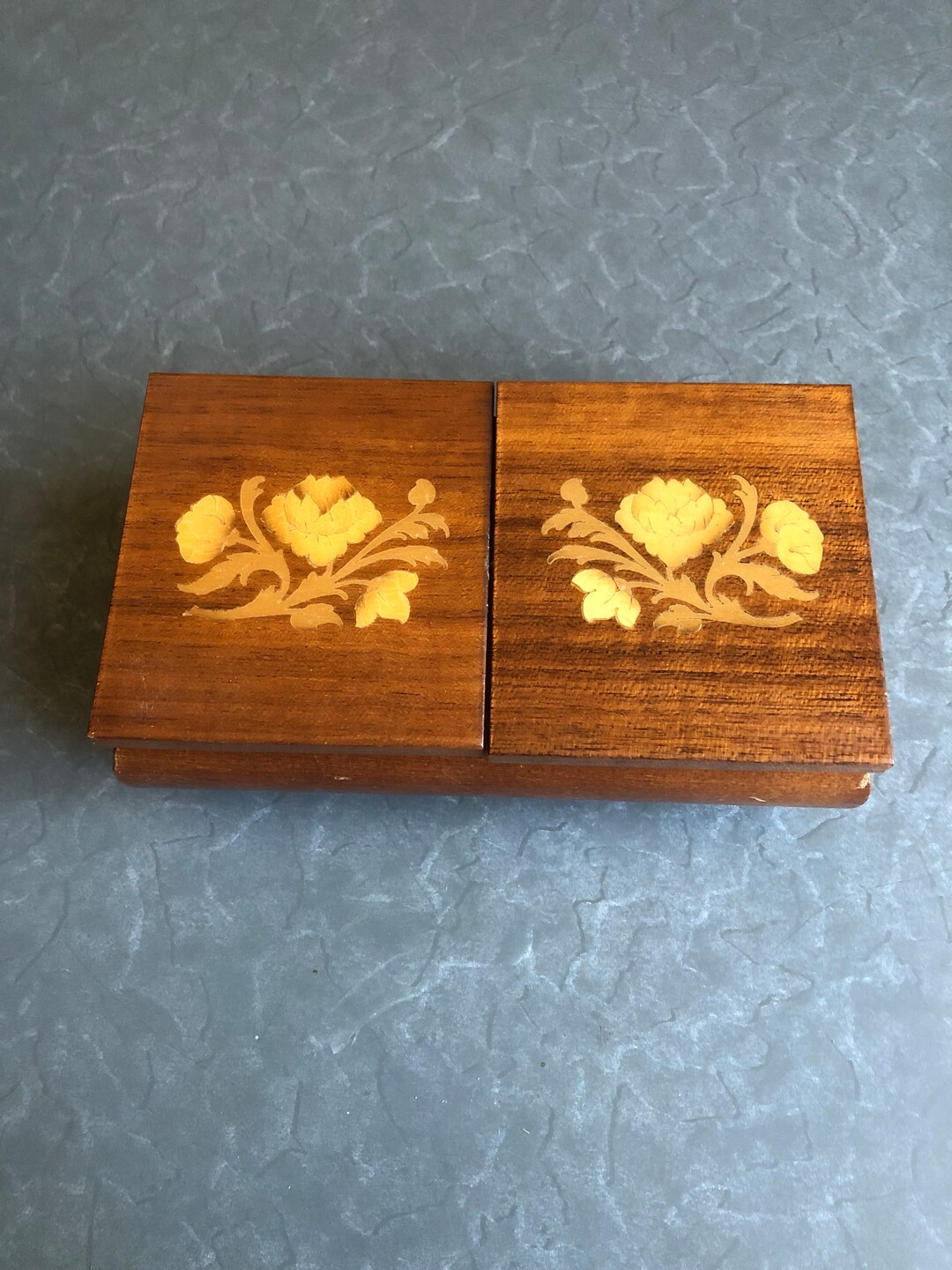 Vintage Beautiful Musical Jewelry Box. Melody torna A Surriento come Back to Sorrento Etsy