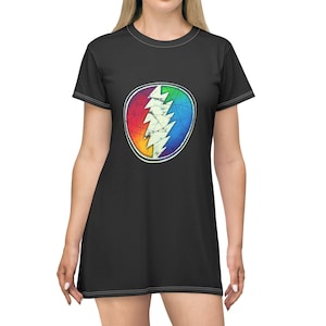 graphic band t shirt dress Brave Soul Graphic Band T Shirt Dress, $19 | Asos
