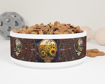 Steal Your FaceBowl | Grateful Dead Mandala, cadeau voor een Grateful Dead-fan