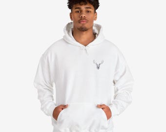The Hunt Deer Unisex Heavy Blend™ Hoodie Deer Pullover Deer Sweat Shirts Top Varm Långärmad Hoodie