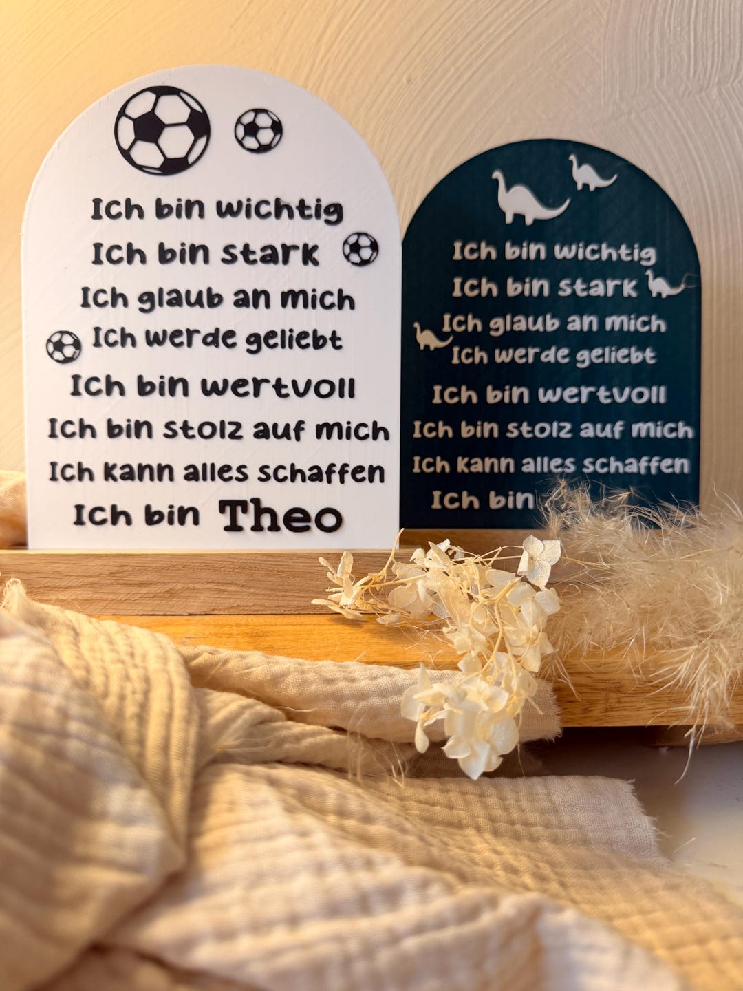 3D Printed Affirmation Display Stand Including Stand, 3mf Format ...