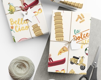 Carta da regalo a tema italiano, perfetta per feste, compleanni, occasioni speciali, festival, artigianato, articoli per feste e decorazioni
