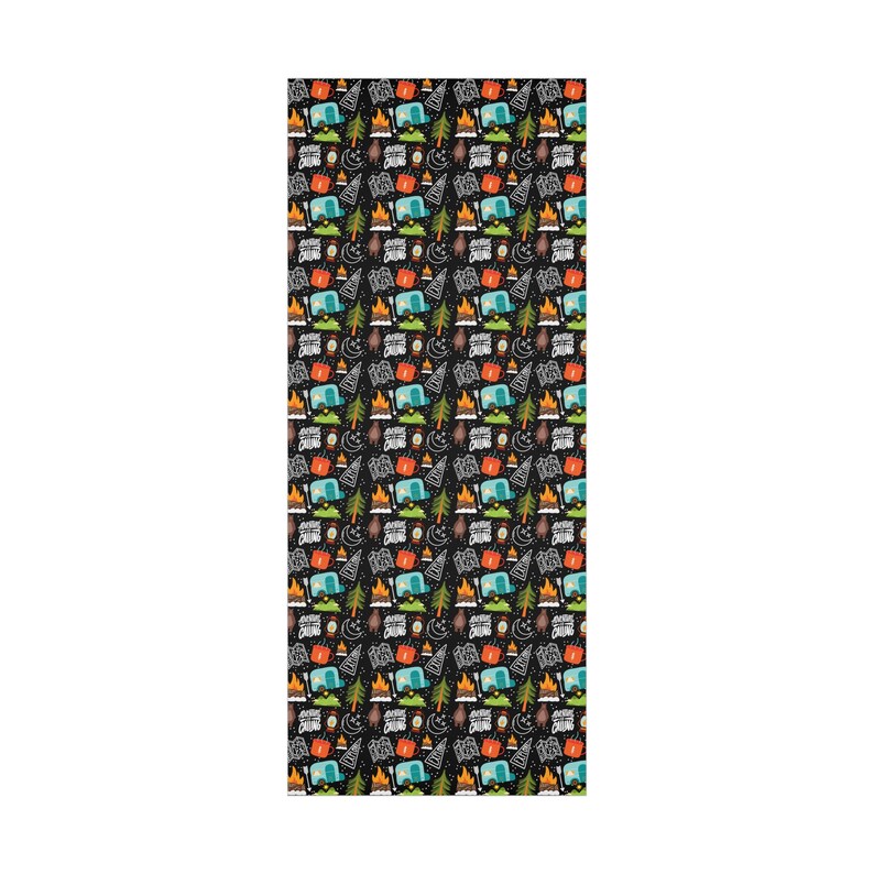Camping Gift Wrap - Camping Party, Camping Birthday, Birthday Decorations, Wrapping Paper, Kids Birthday, Birthday Wrapping Paper, Camp Gift image 6
