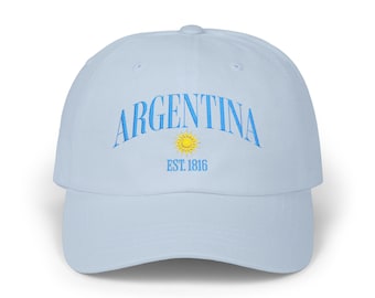 Argentina Sun Crest Dad Cap | Vintage Argentina Baseball Hat