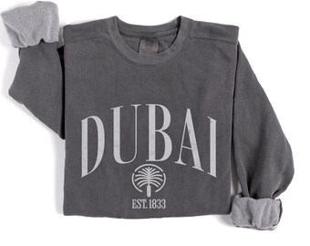 Dubai Palm Jumeirah Crewneck Sweatshirt