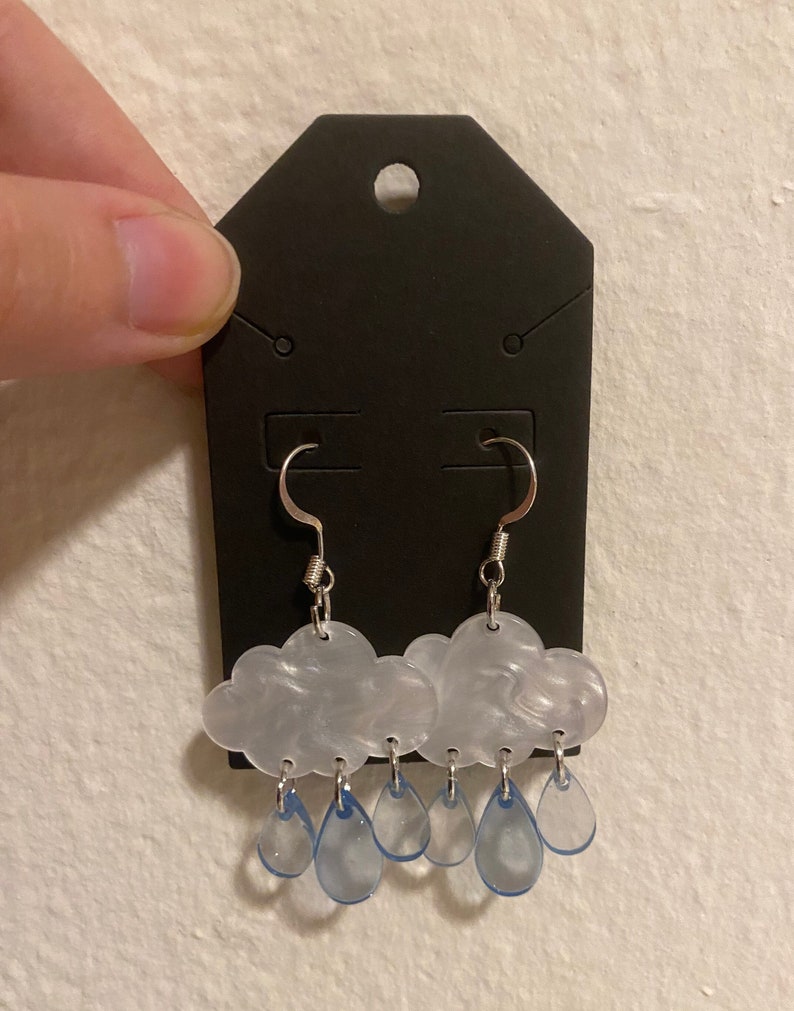 Rain Cloud Earrings image 1