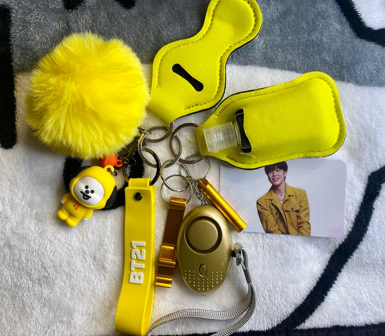 BTS Bangtan Boys Self Defense Keychains BT21 Etsy