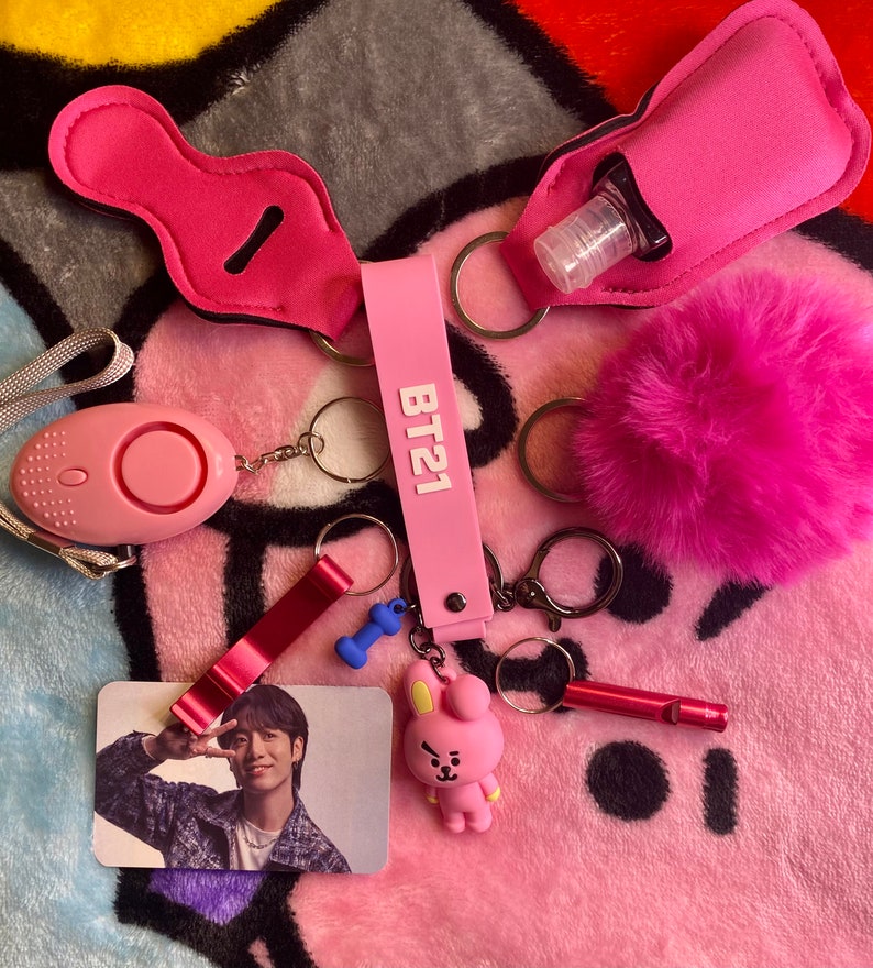 BTS Bangtan Boys Self Defense Keychains BT21 Etsy