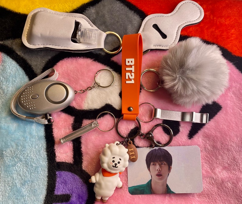 BTS Bangtan Boys Self Defense Keychains BT21 Etsy