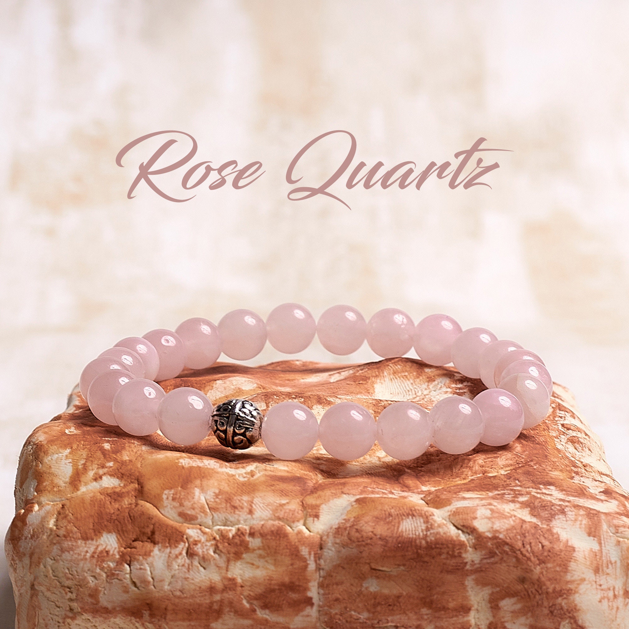 Buy Strawberry Quartz Crystal Bracelet Pink Red Bracelets for Women Chip  Beads Beaded Bracelet Handmade Jewelry Healing Crystal Online in India -  Etsy