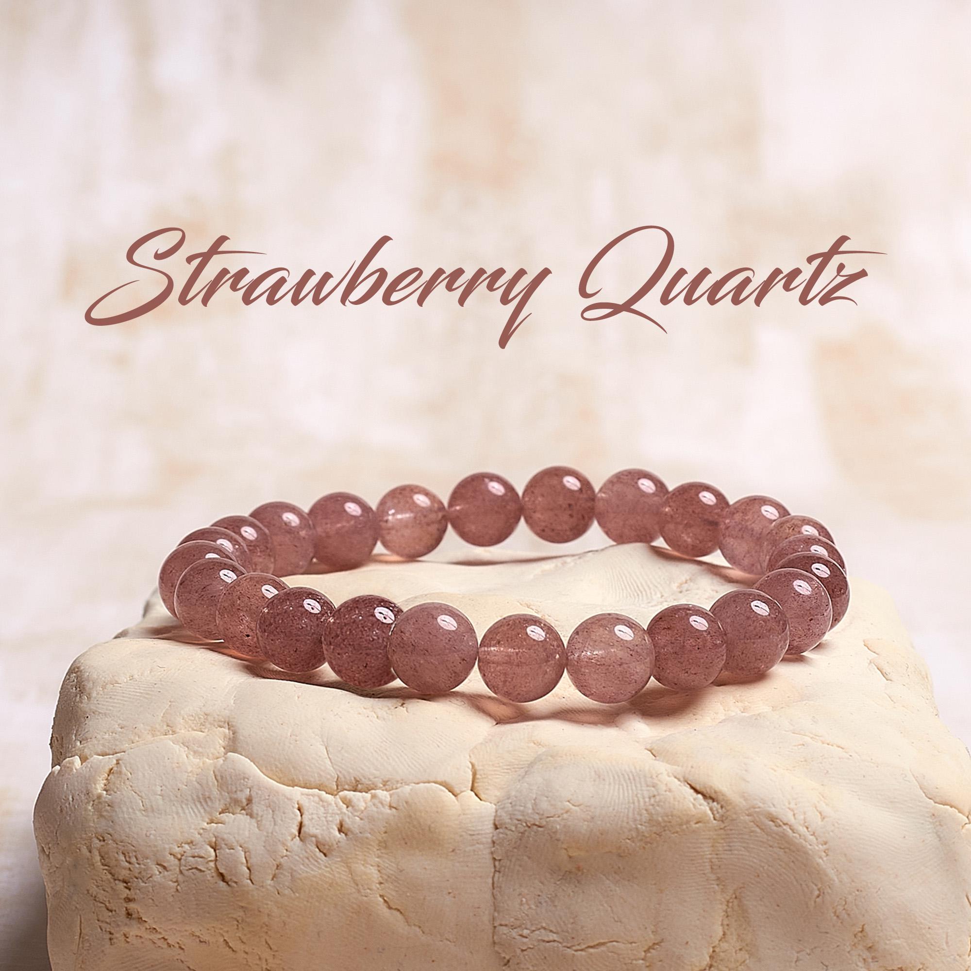 Strawberry Quartz Crystal - Etsy