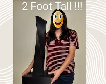 2 FOOT TALL - Huge OBJECT - Led Zeppelin! "The Object" "The Presence" Sculpture replica