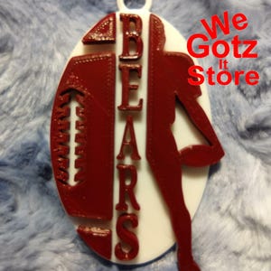 2 color - Homecoming Mum Trinkets custom plastic designs