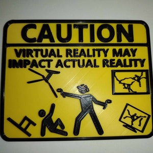 Virtual Reality Gaming Sign