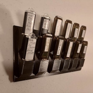 USB Stick Flash Drive Organizer Holder 3D Printed - Fits 12 USB Sticks!