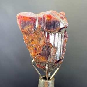 Natural Red Color Tantalite Crystal, Tantalite Specimen, Rare Tantalite, Tantalite From Afghanistan- 9 Gram, Raw Tantalite, Small Tantalite