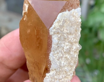 Honey Topaz Crystal Specimen with Matrix, Skardu Pakistan-54 Gm