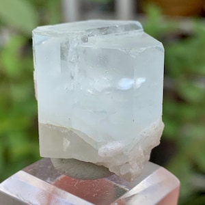 Natural Sky Blue Aquamarine Crystal, Aquamarine Specimen, Aquamarine  From Skardu Mine Pakistan-19Gm, Aquamarine Stone,Terminated Aquamarine
