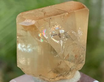 Natural Topaz Crystal Specimen, Rainbow Shade, Skardu Pakistan- 19 Gram