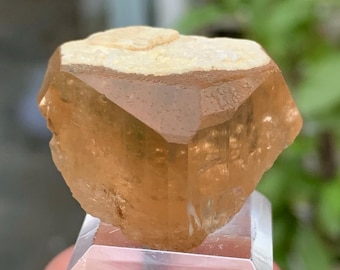 Raw Topaz Crystal Specimen: Rich Color Mineral from Skardu Pakistan (31 Grams