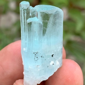 Natural Sky Blue Aquamarine Crystal, Aquamarine Specimen, Aquamarine  From Shigar Mine Pakistan-10 Gram, Terminated Aquamarine, Aquamarine