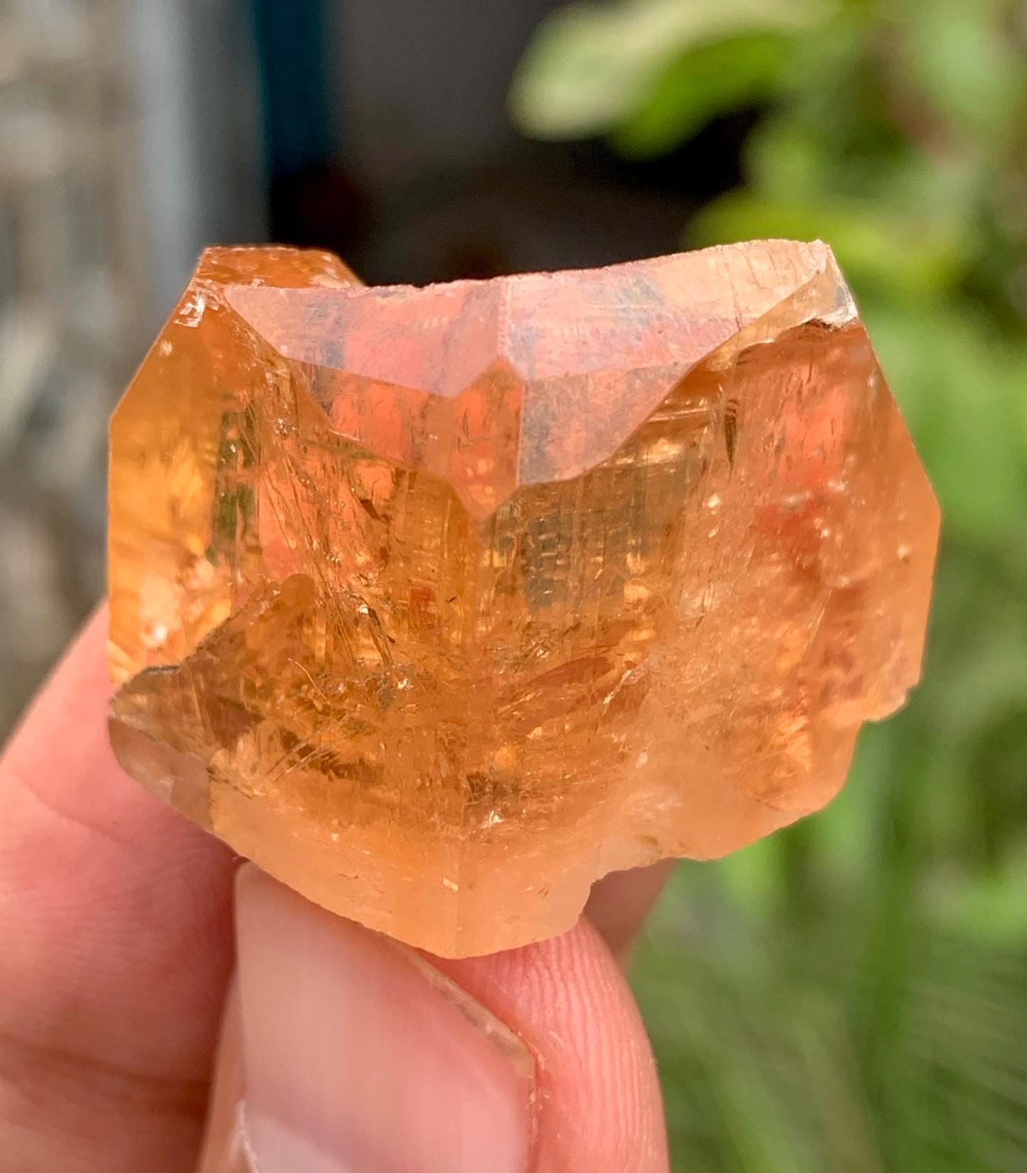 トパーズ ハニーカラー 結晶 原石 鉱物標本 Skardu パキスタン 222