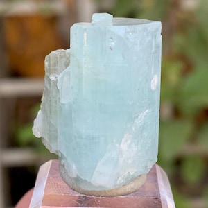 Sky Blue Color Aquamarine Crystal With Mica Specimen, Aquamarine Specimen, Aquamarine Crystal From Nagar Pakistan-14 Gm, Aquamarine Stone