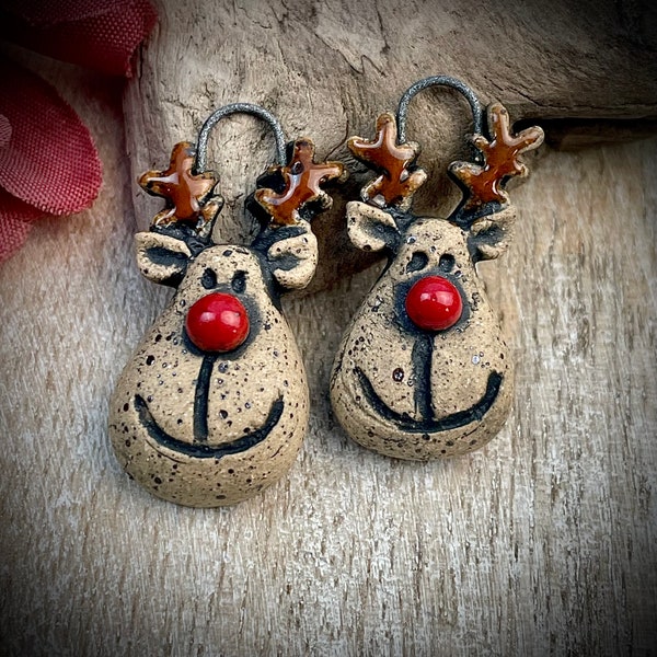 Reindeer charms for Christmas