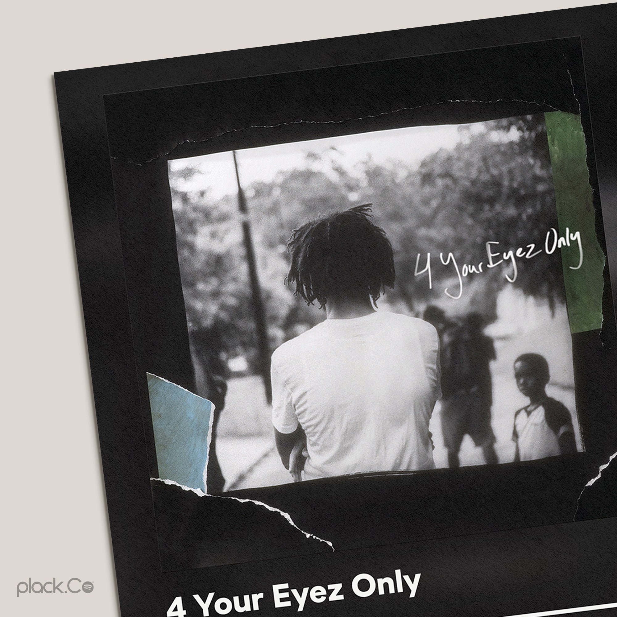 J Cole - 4 Your Eyez Only - Album Poster Designed & Sold By Italian