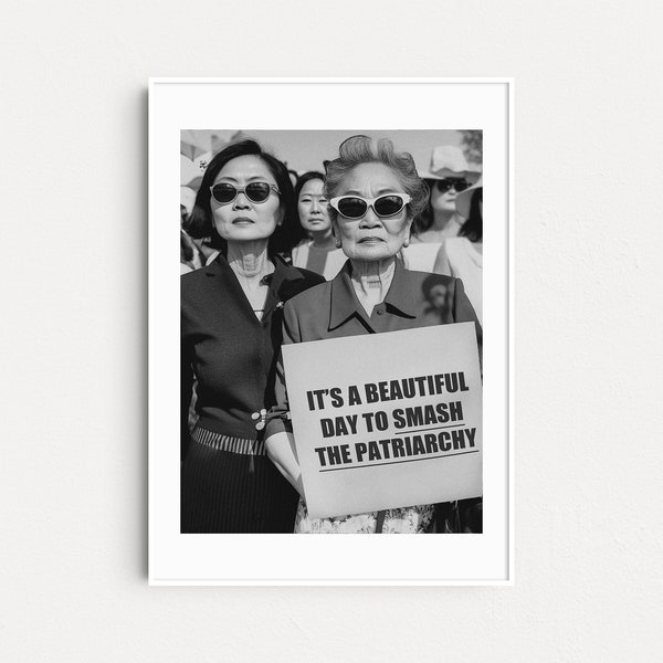 Smash The Patriarchy Poster, Feminist Quotes, Feminist Art, Feminism Poster, Activist Art, Feminist Gifts, Gift For Her, Feminist Prints