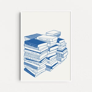 Feminist Book Club Poster, Feminist Writers Art Print, Feminist Books Print, Feminist Art, Gift For Her, Bookworm Gifts, Bookworm Poster