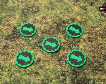 Activation Gaming Tokens - OnePageRules and other Tabletop Games