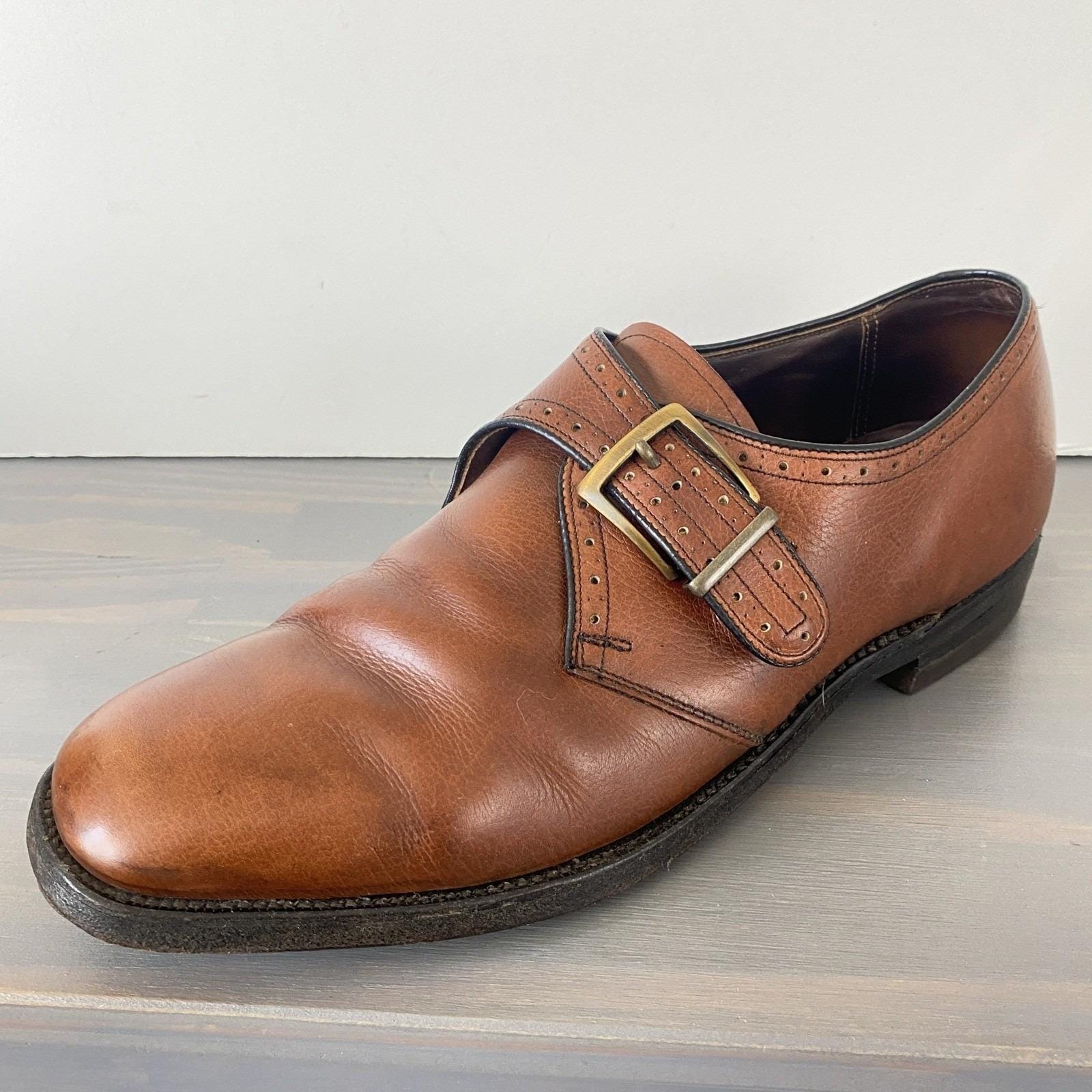 Hanover Dress Shoes All Leather Mens Size 7.5 D/B USA #2218 Hanover Dress, Formal Vintage Shoes for Men for sale | eBay main image 4
