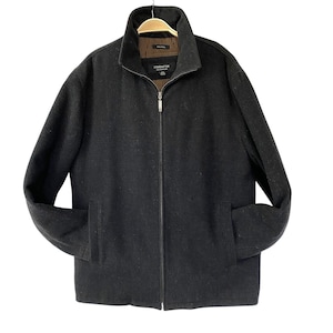 ジャケット・アウター Claiborne 00s Zip-Up Jacket Black L Vintage LIZ CLAIBORNE SIZE L Black Leather Jacket That is Fully