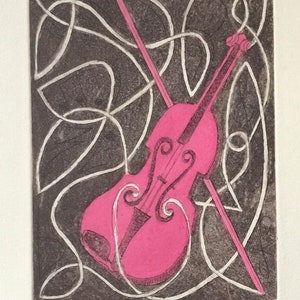 Fiddle (pink)