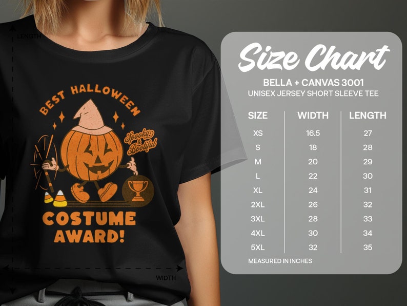 Halloween Pumpkin Costume Award T-shirt, Spooky Cute Autumn Festive Tee ...