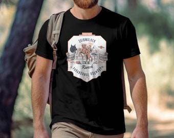 Skinwalker Ranch Paranormal Investigator T-Shirt, Navajo Legend, UFOs Graphic Tee