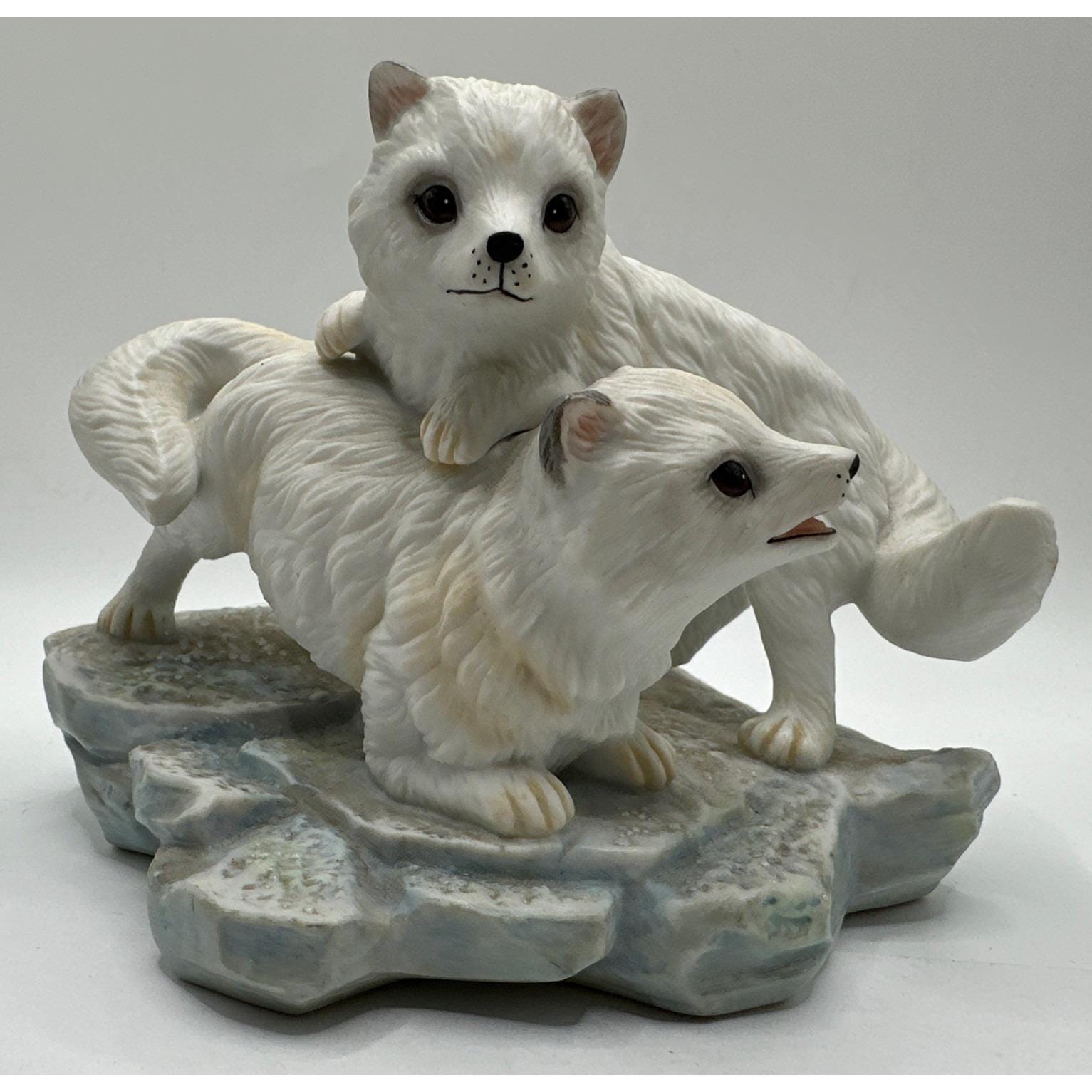 Fox Cubs Figurine - Etsy