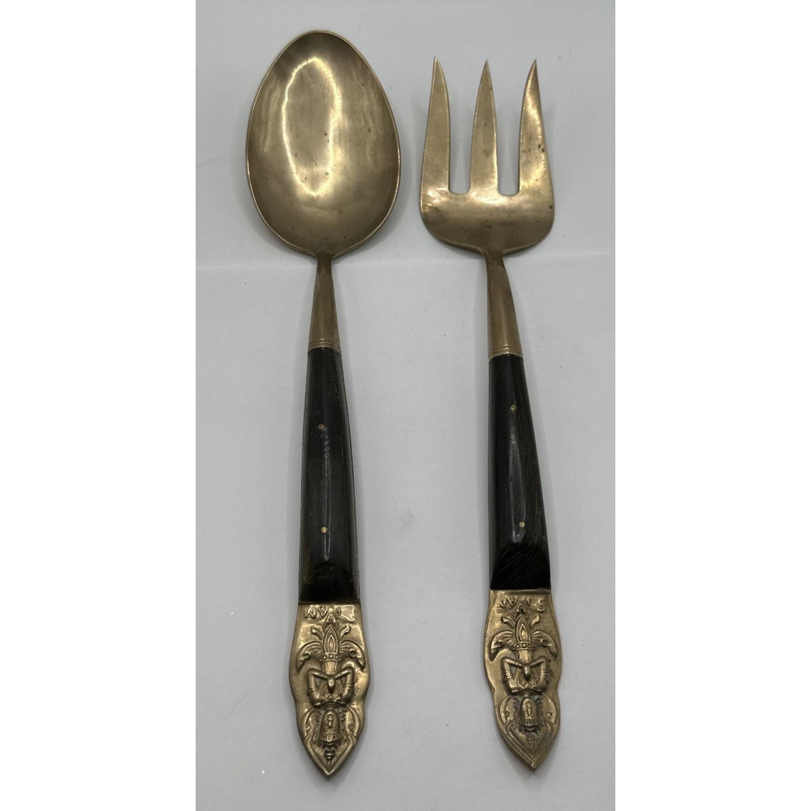 Siam Brass Flatware - Etsy