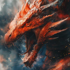 Red Dragon Spirit Companion - Conjure - Remote Conjure/Distance Conjure - Detailed Description - Spirit Conjure - Spirit Companion