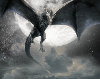 Black Dragon Spirit Companion - Conjure - Remote Conjure/Distance Conjure - Detailed Description - Spirit Conjure - Spirit Companion
