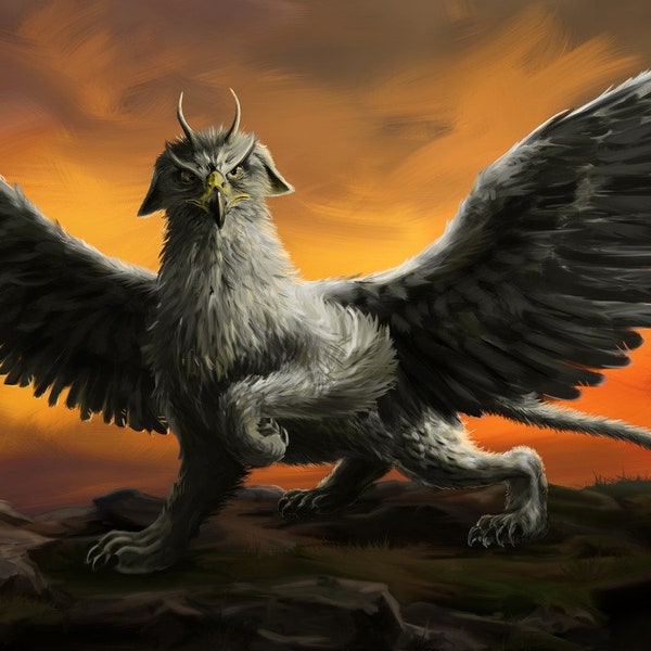 Gryphon Spirit Companion - Conjure - Remote Conjure/Distance Conjure - Detailed Description - Spirit Conjure - Spirit Companion