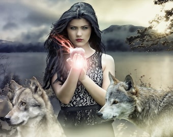 Conjuro personalizado de Wolf Shifter - Compañero espiritual - Conjuro remoto/Conjuro a distancia - Descripción detallada - Conjuro espiritual - Compañero espiritual