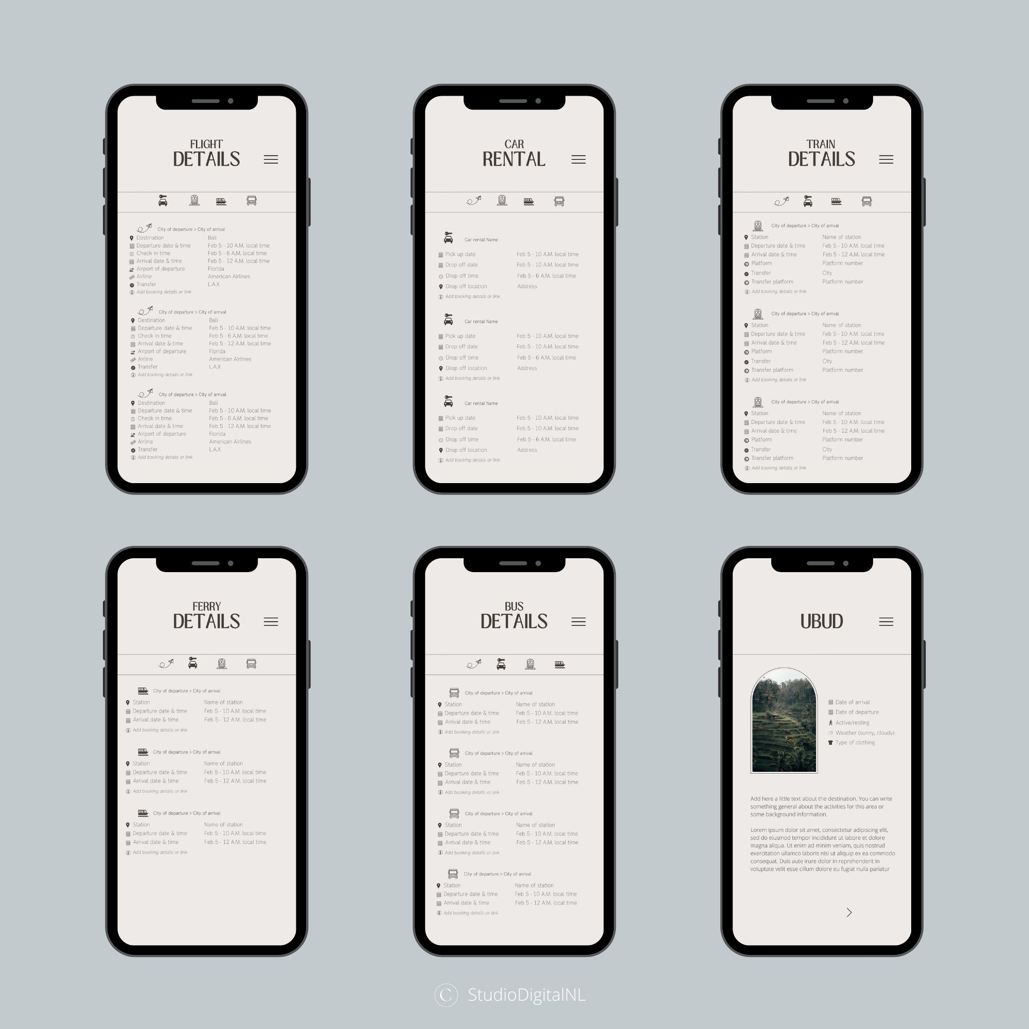 trip-itinerary-template-travel-itinerary-planner-vacation-etsy