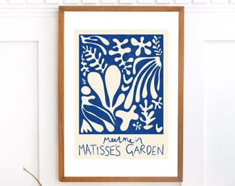Impresión de Matisse, descarga digital de arte mural de Henri Matisse, impresiones digitales de flores, descarga de Matisse Flora, impresiones botánicas, descarga de impresiones artísticas