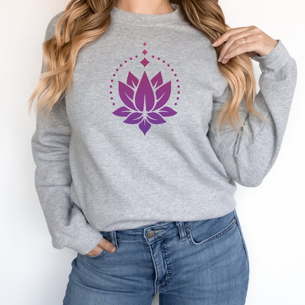 Doodle Meditate Yoga Sweatshirt