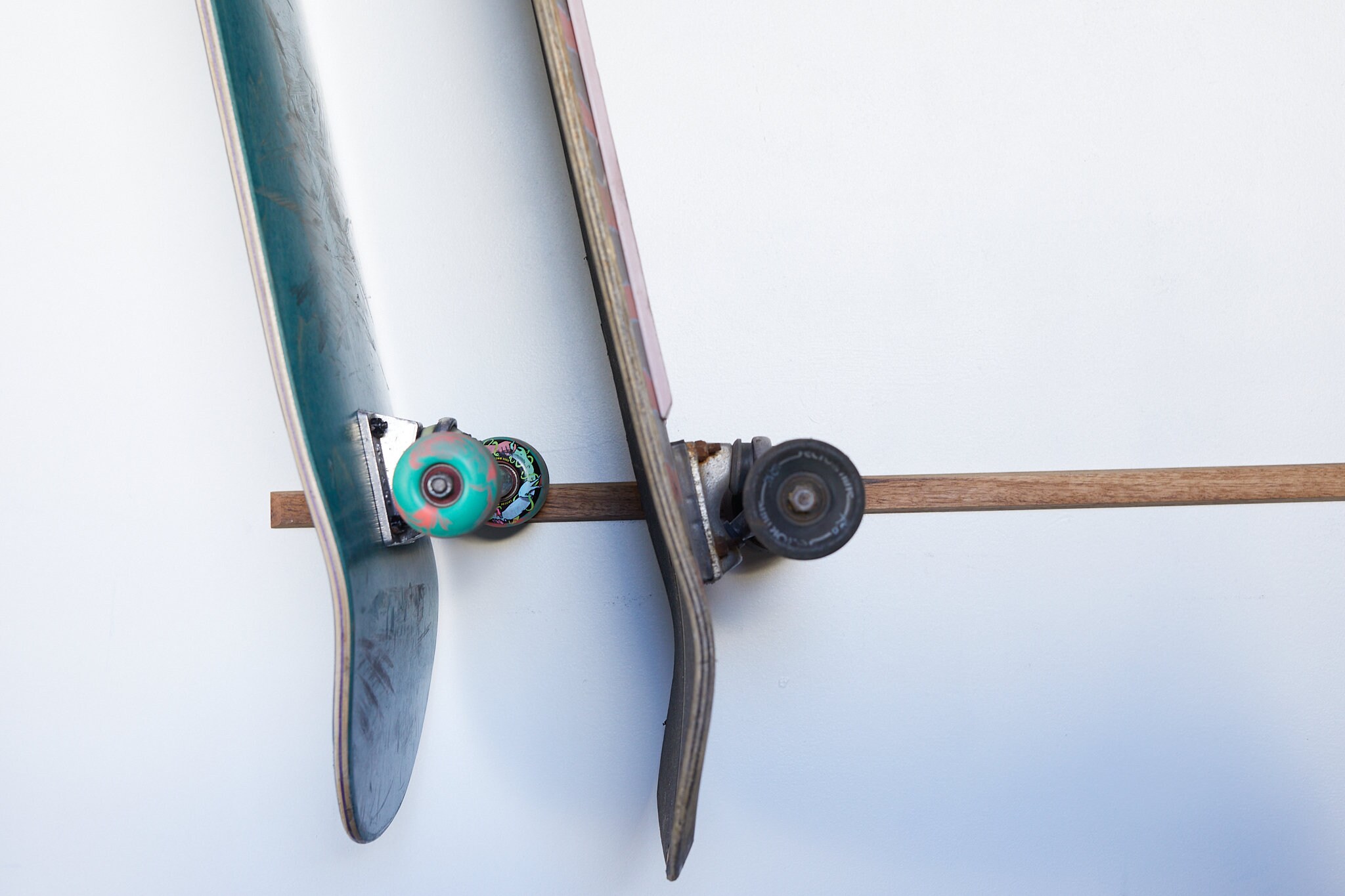 Skateboard Rack, Wall Mount Rack, Organize up to 5 Boards, Skate Board ...