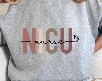 NICU Nurse Sweatshirts, NICU Crew Gift Hoodie, Neonatal Icu Sweater, Neonatal Intensive Care Unit Nurse Team Hoodies, NICU Squad Sweatshirts