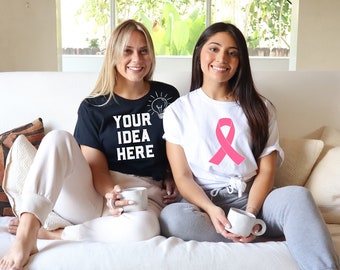 Custom Cancer Crew Tshirts, Cancer Awareness Gift T Shirts, Customized Cancer Support Team Sweatshirts, Custom Cancer Fighter Photo Clothing